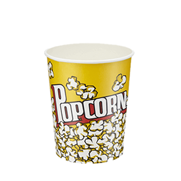 Paper Popcorn Bucket 32oz-104mm-Tall