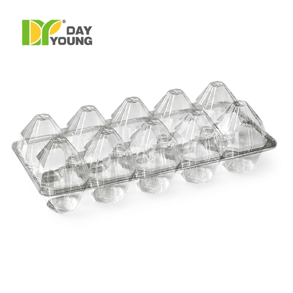 Plastic PET Sealed Egg Carton-Clear