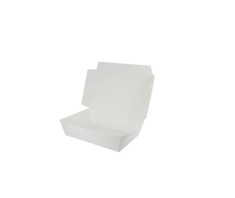 Paper Medium Snap & Lock Lunch Box