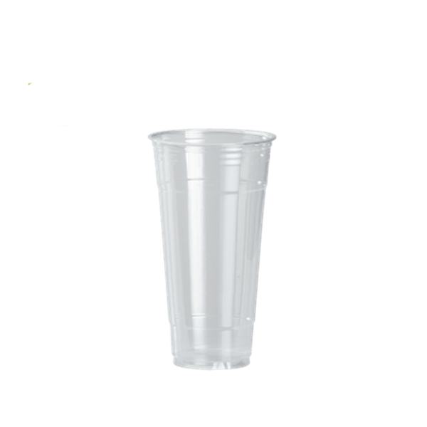 Plastic PET Cold Drink Cup 24oz-98mm-Clear