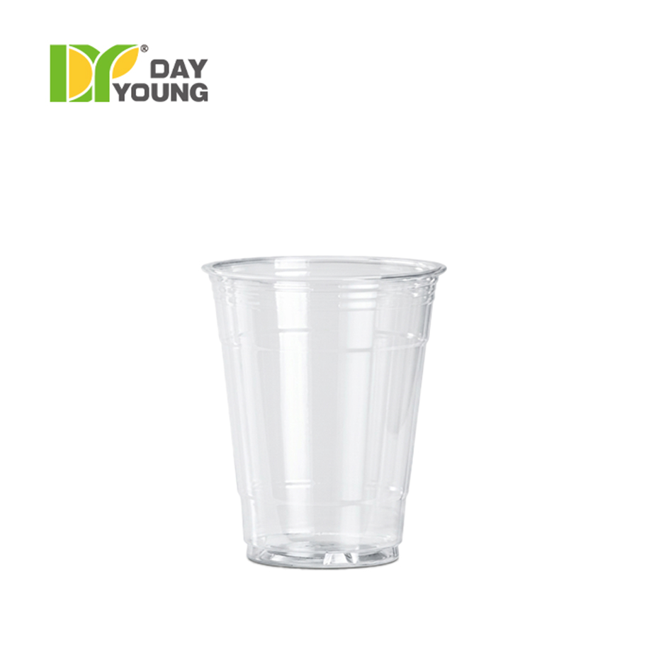 Plastic PET Cold Drink Cup 12oz-98mm-Clear