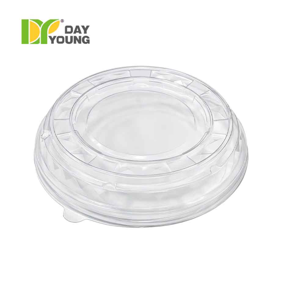 Plastic PP Dome-Lid for Soup Cup 165mm-Clear