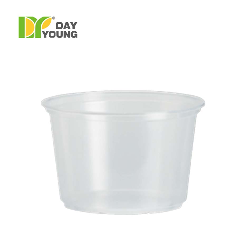Plastic PP Deli Cup 16oz-117mm-Clear