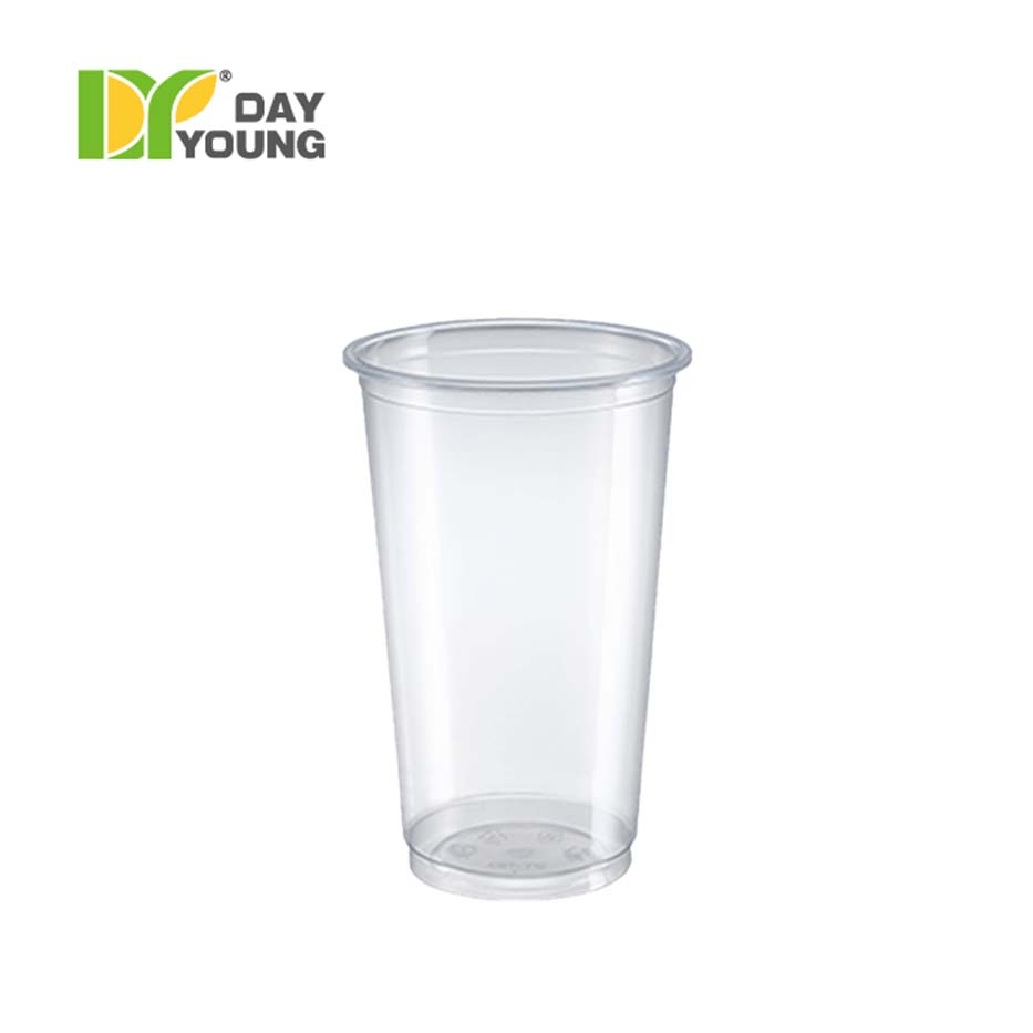 Plastic PP Cold Drink Cup 16oz-90mm-Clear