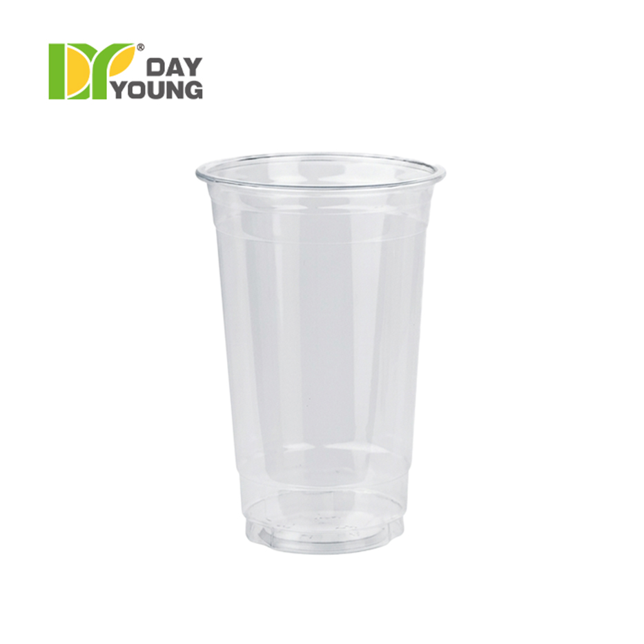 Plastic PET Cold Drink Cup 16oz-92mm-Clear