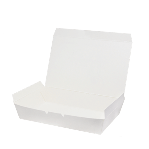 Paper Extra Large Snap & Lock Meal Box  (H38)