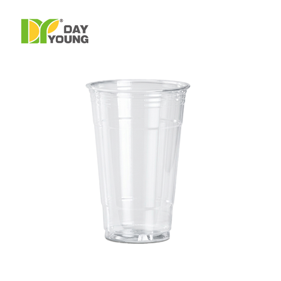 Plastic PET Cold Drink Cup 20oz-98mm-Clear