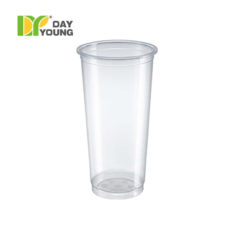 Plastic PP Cold Drink Cup 22oz-90mm-180(H)-Clear