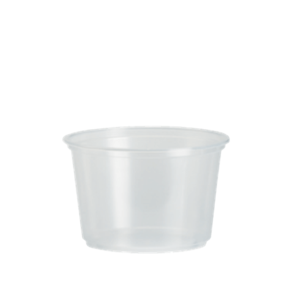 Plastic PP Deli Cup 16oz-117mm-Clear