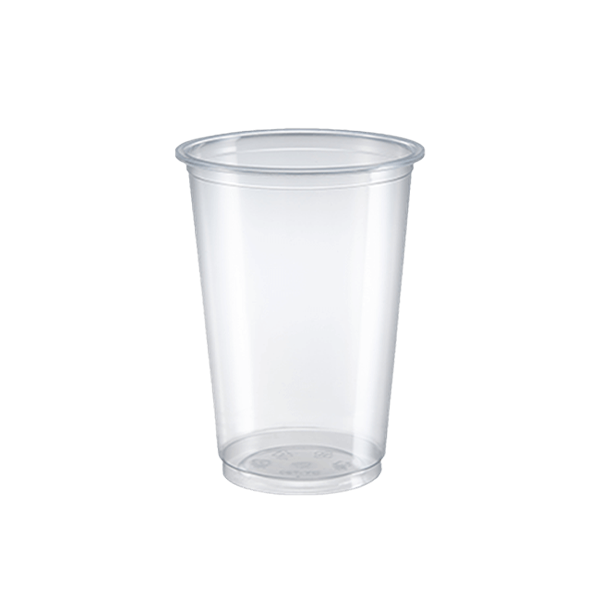 Plastic PP Cold Drink Cup Y500-95mm-Clear