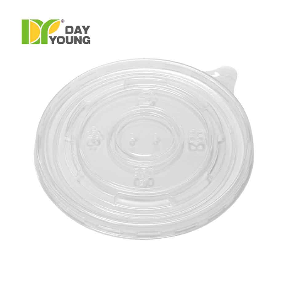 Plastic PP Flat-Lid for Soup Cup 850-142mm-Clear