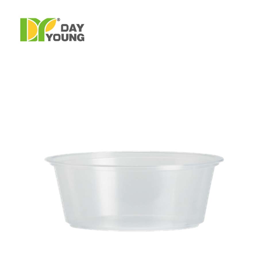Plastic PP Deli Cup 8oz-117mm-Clear