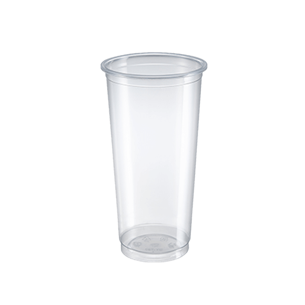 Plastic PP Cold Drink Cup 22oz-90mm-180(H)-Clear