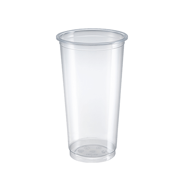 Plastic PP Cold Drink Cup Y750-95mm-Clear