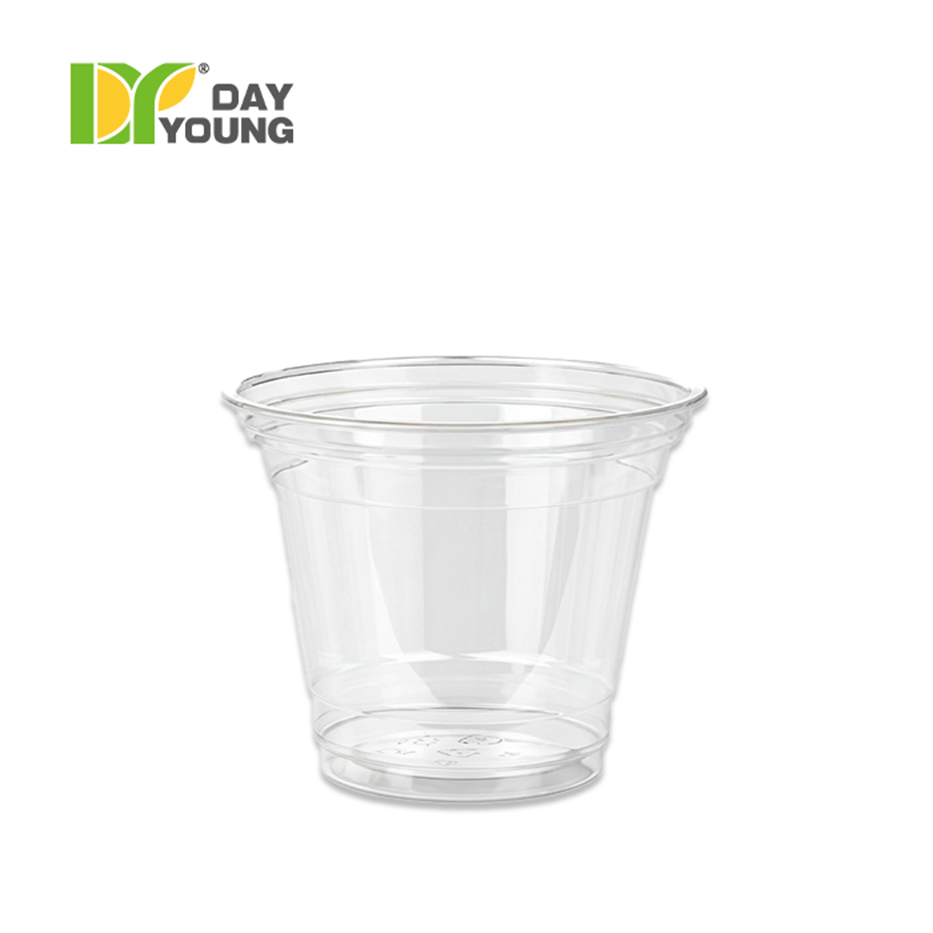 Plastic PET Cold Drink Cup 9oz-92mm-Clear