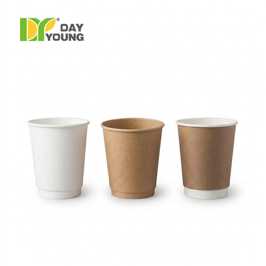 Double Walled Coffee Cup 8oz-80mm