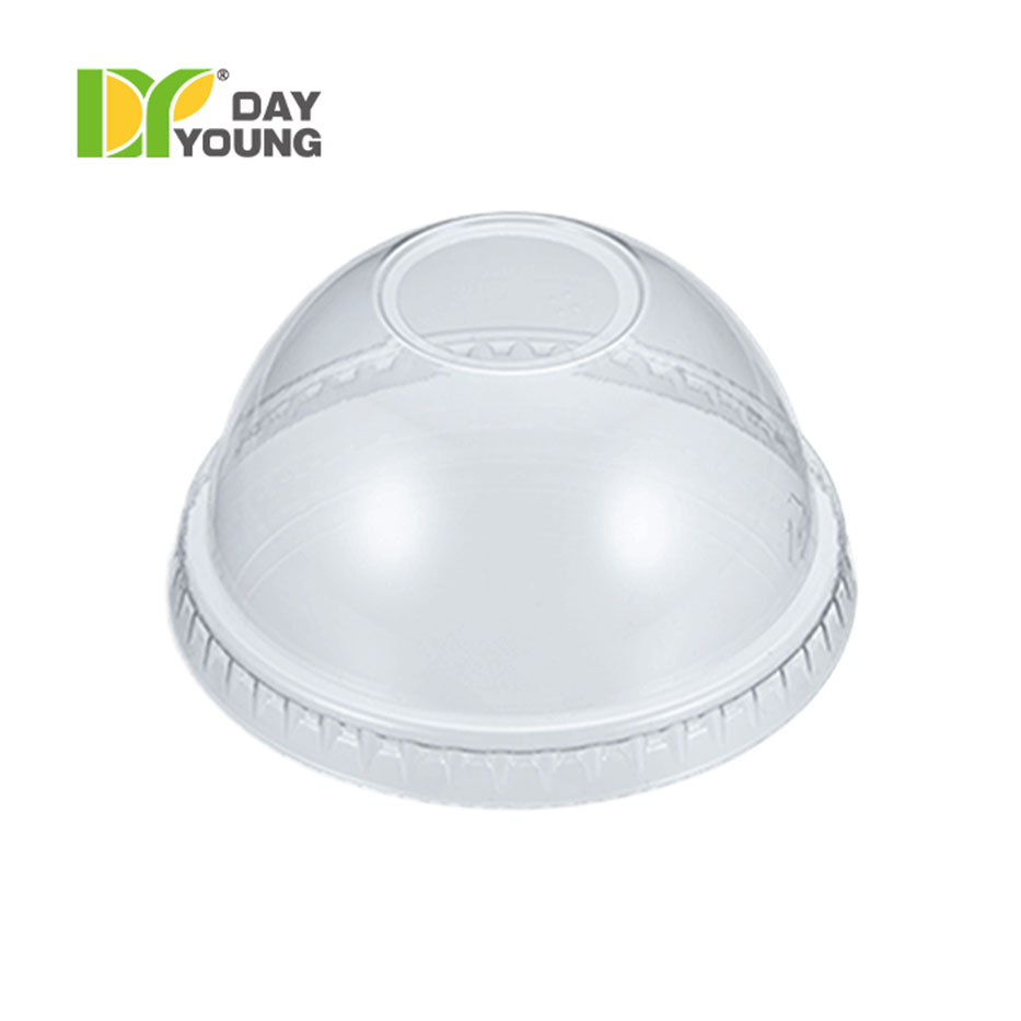 Plastic PET Dome Lid-102mm-Clear