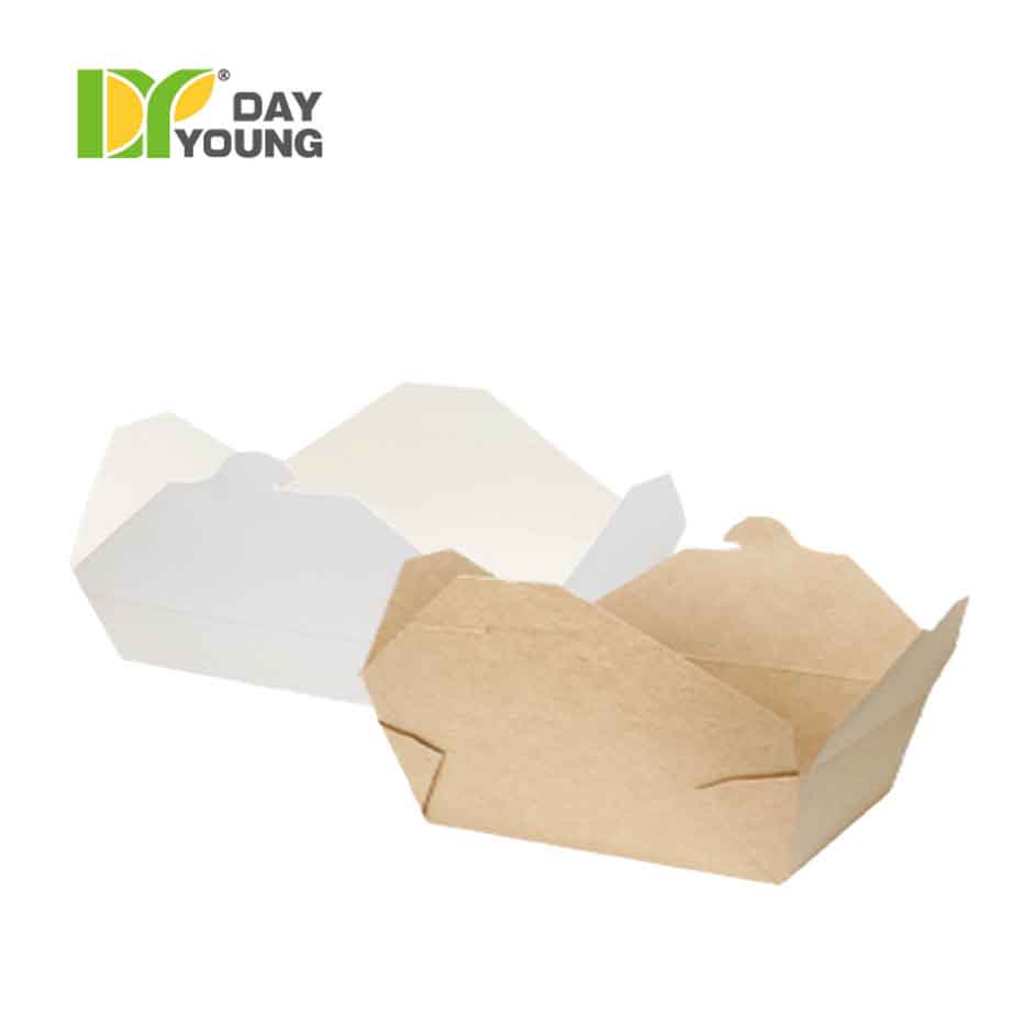 Paper Fold-To-Go Box #2｜54oz