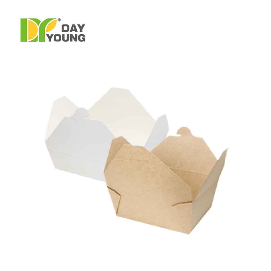 Paper Fold-To-Go Box #8｜45-48oz
