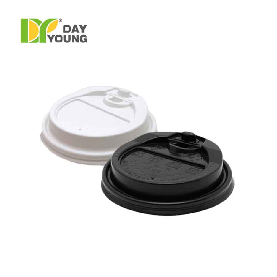Plastic PP Flip-Top Lid for Coffee Cup-80mm