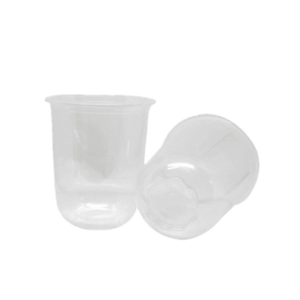 Plastic PP Cold Drink Cup Q360-95mm-Clear