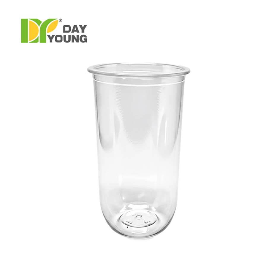 Plastic PP Cold Drink Cup Q700-95mm-Clear