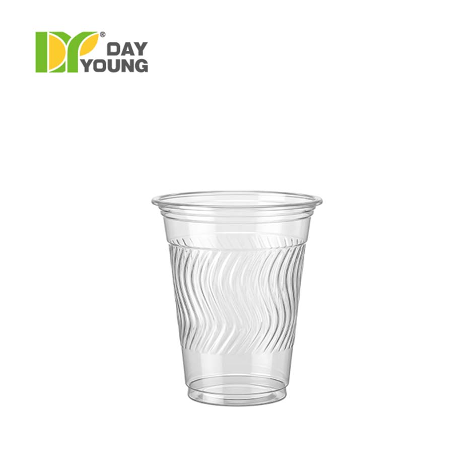 Plastic PP Cold Drink Cup S170-70mm-AO/Ripple