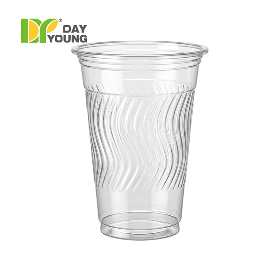 Plastic PP Cold Drink Cup S700-95mm-AO/Ripple