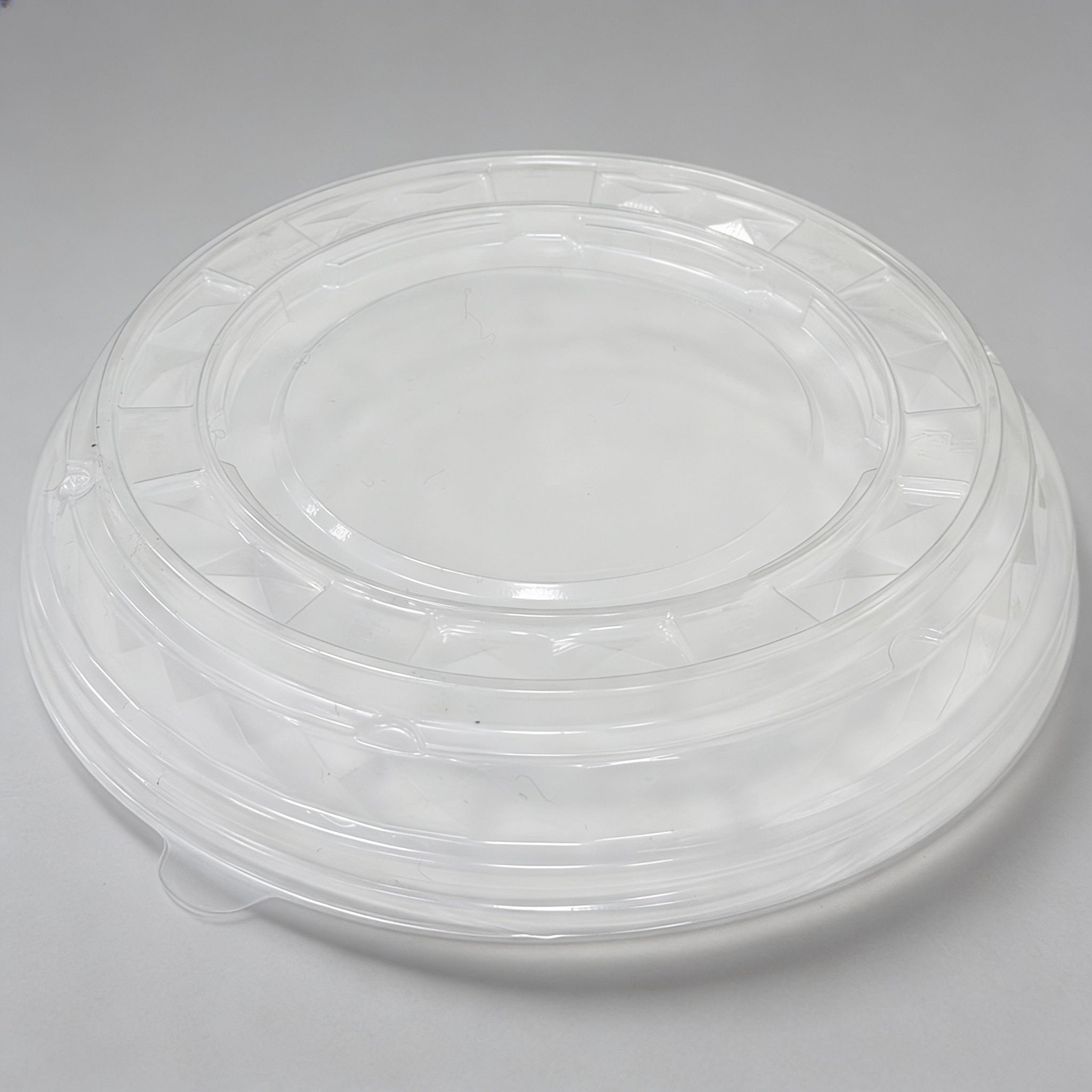 Plastic PP Dome-Lid for Soup Cup 165mm-Clear