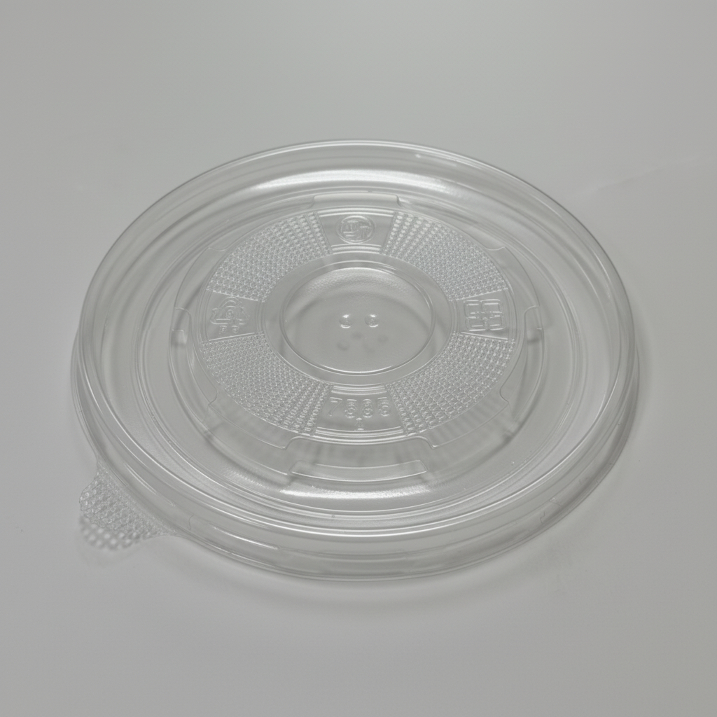 塑膠 PP湯杯平蓋 750-127口徑-透