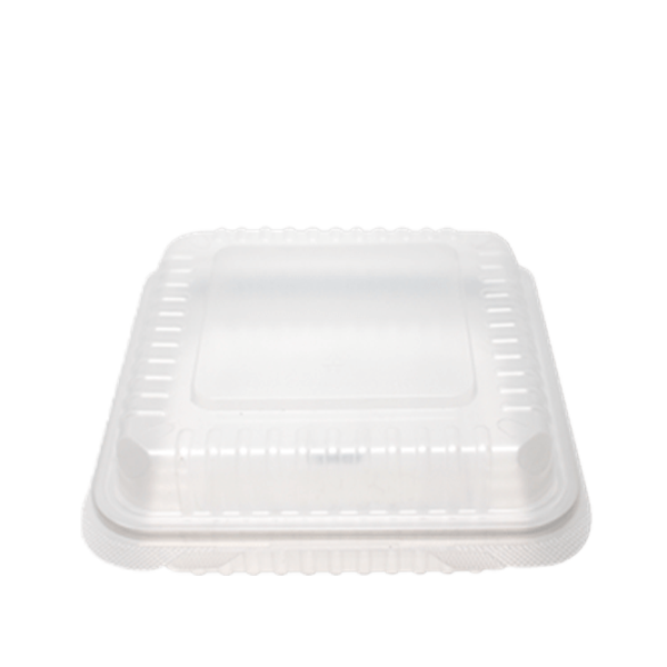 Plastic PP Hinged Containers 9x9