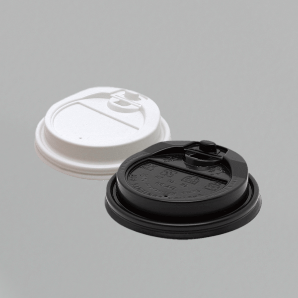 Plastic PP Flip-Top Lid for Coffee Cup-80mm