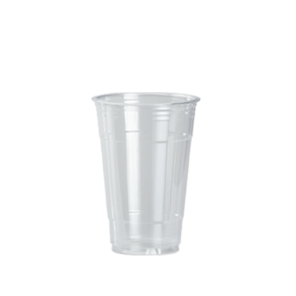 Plastic PET Cold Drink Cup 20oz-98mm-Clear