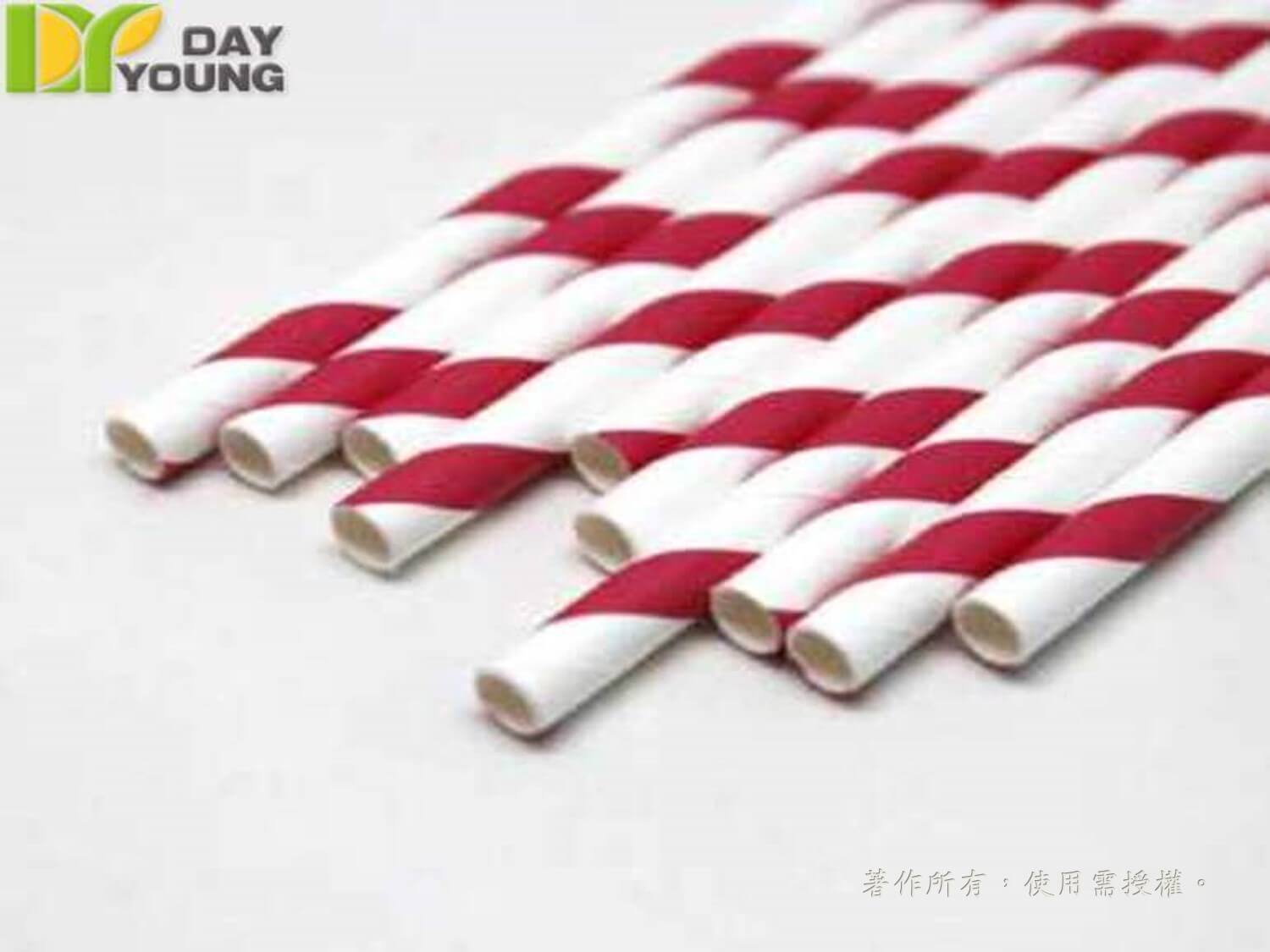 紙吸管, 紅_6”