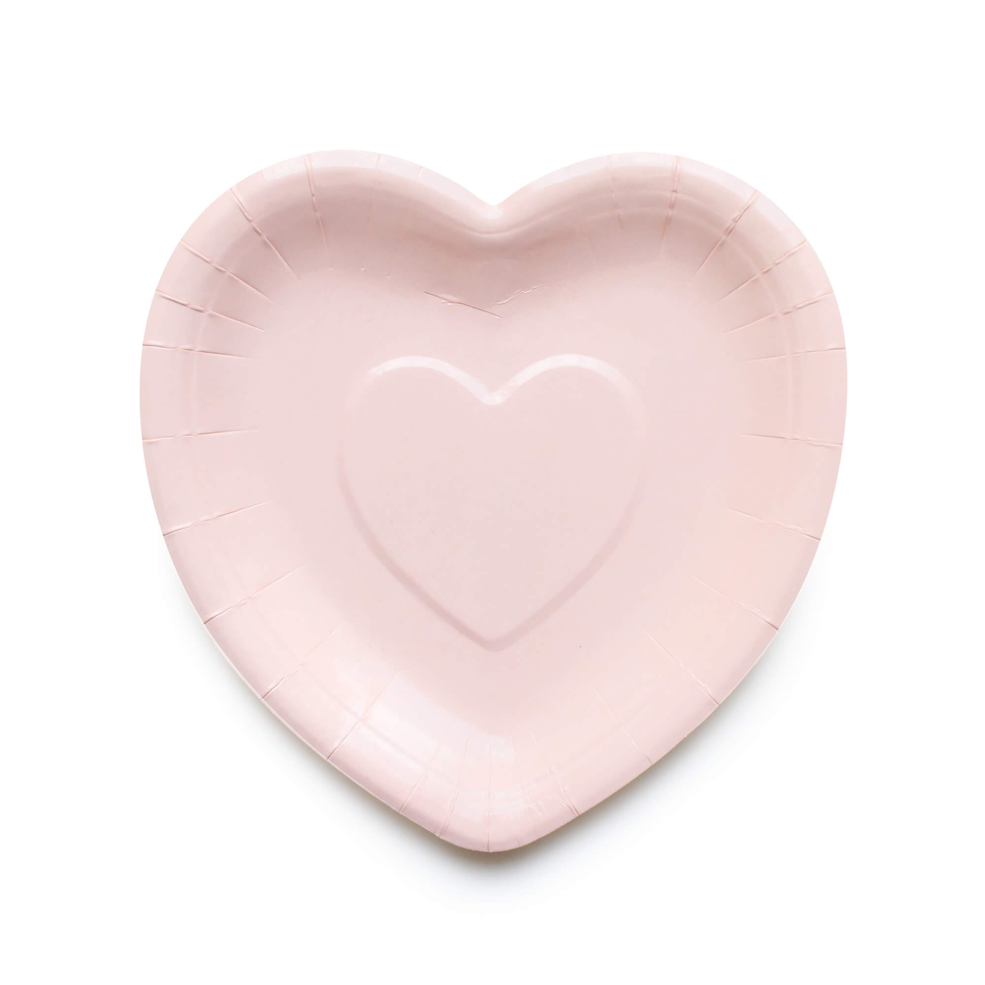 粉紅愛心蛋糕盤