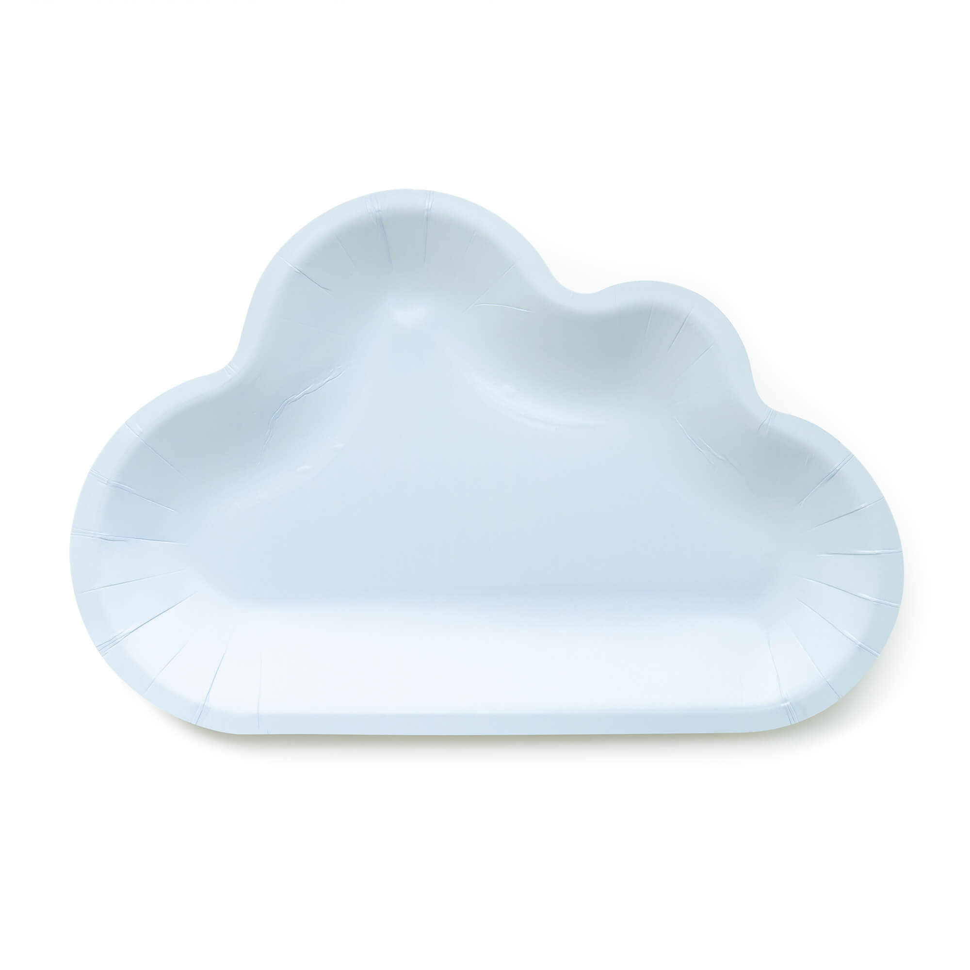 藍色雲朵蛋糕盤