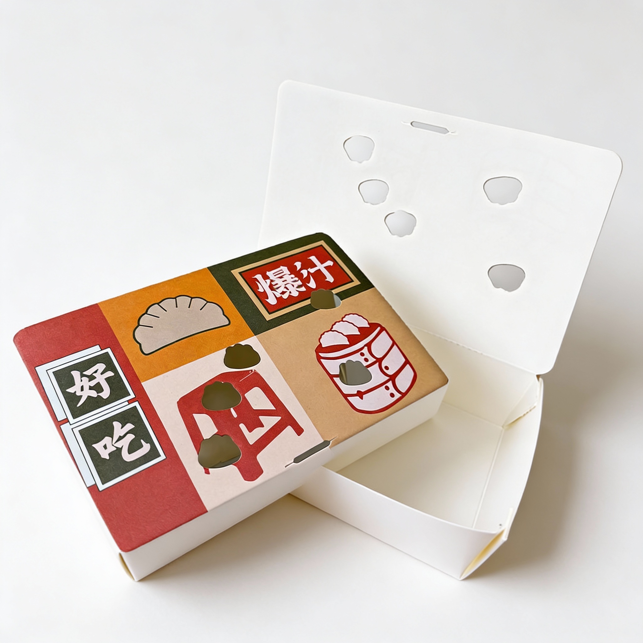 Vented Large Dumpling Container